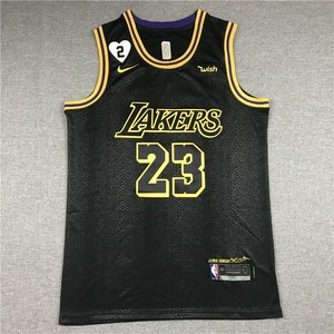 maillot lakers black
