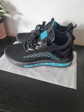 NEW UNISEX MENS LADIES WHITE CLASSIC RETRO URBAN SPORTS TRAINERS SIZE UK 6 / 39