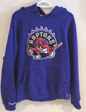 TORONTO RAPTORS Mitchell & Ness hoodie hooded sweatshirt men's XL