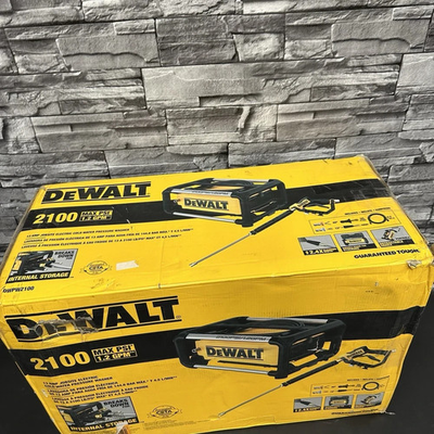 #ad DeWALT 2100 PSI Electric Cold Water Pressure Washer WITHOUT PRESSURE GUN $119.98