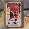 Upper Deck Engrained Icons Hockey Beehive Signatures Adam Creighton Autographed