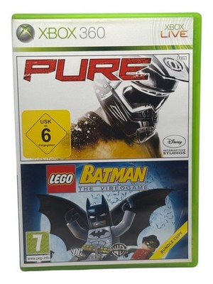 Pure und Lego Batman (Microsoft Xbox 360, 2013) mit Anleitung