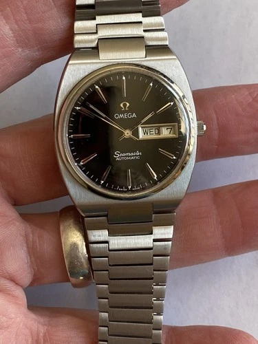 VINTAGE OMEGA SEAMASTER CAL.1020 DAYDATE STAINLESS STEEL AUTOMATIC MENS WATCH