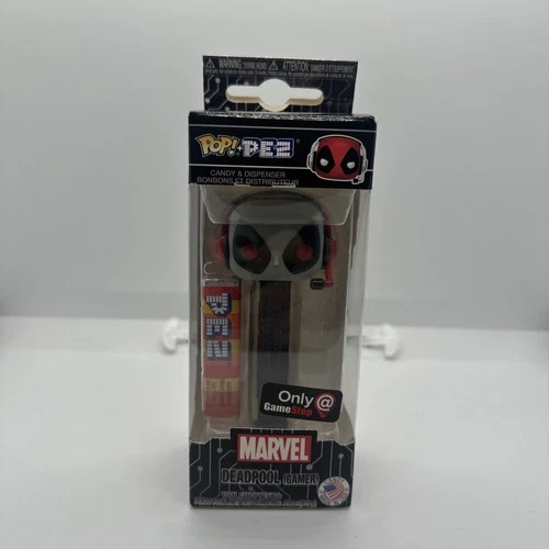 Funko Pop! PEZ Dispenser – Deadpool (Gray X-Force) – GameStop Exclusive