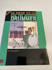 66 Drum Solos for the Modern Drummer Music Education Pb Book by Tom Hapke