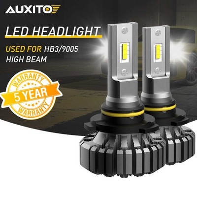 9005 HB3 LED Fanless Headlight Kit High/Lo Beam Bulb 6500K CANBUS For Chevrolet
