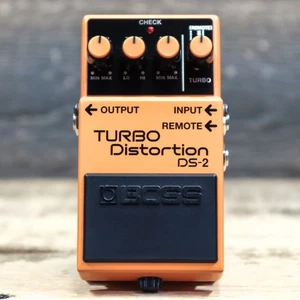 Boss DS-2 Turbo Distortion Twin Turbo Modes Classic BOSS Effet de distorsion
