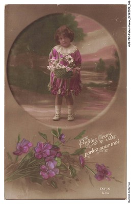 AUBP12-0903-GRÜSSE PARTYS - Kleine Blumen sprechen für mich