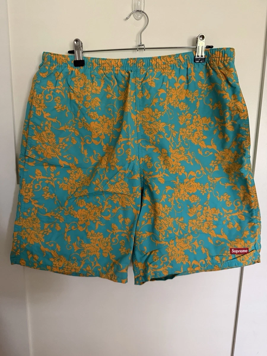 Supreme Nylon Floral Shorts for Men for sale | eBay