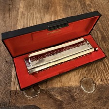Hohner 280 C The 64 Chromonica Professional Harmonica 4 Chromatic Octaves W/Case