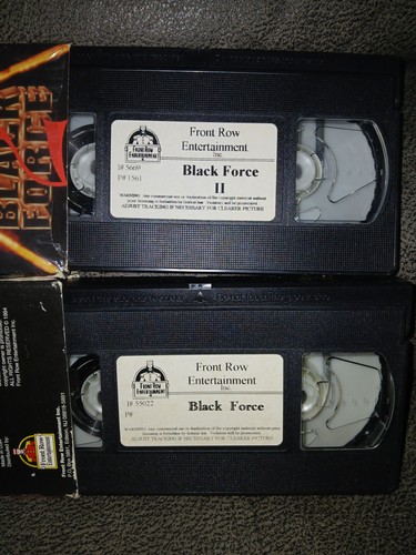 Black Force & Black Force 2 VHS Rare Black Films - Picture 6 of 6