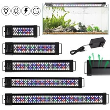 hygger 24/7 Lighting LED Aquarium Light RGB Adjustable Timer Extendable 12-55"
