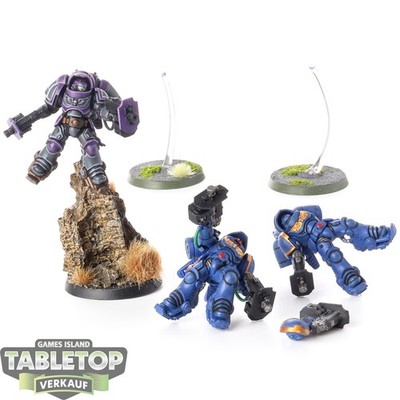 Space Marines - 3x Primaris Inceptors - bemalt