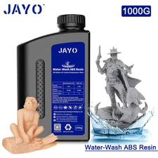 JAYO 3D Printer Resin Water Washable ABS-Like Resin 1KG 405nm UV Photopolymer