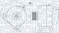 Magneti Marelli Lichtmaschine Generator Lima 063731887010 14V FüR Renault Clio 3