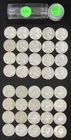 1960 D Washington Silver Quarter Roll - Circulated - 40 Coins - Actual Coins L39