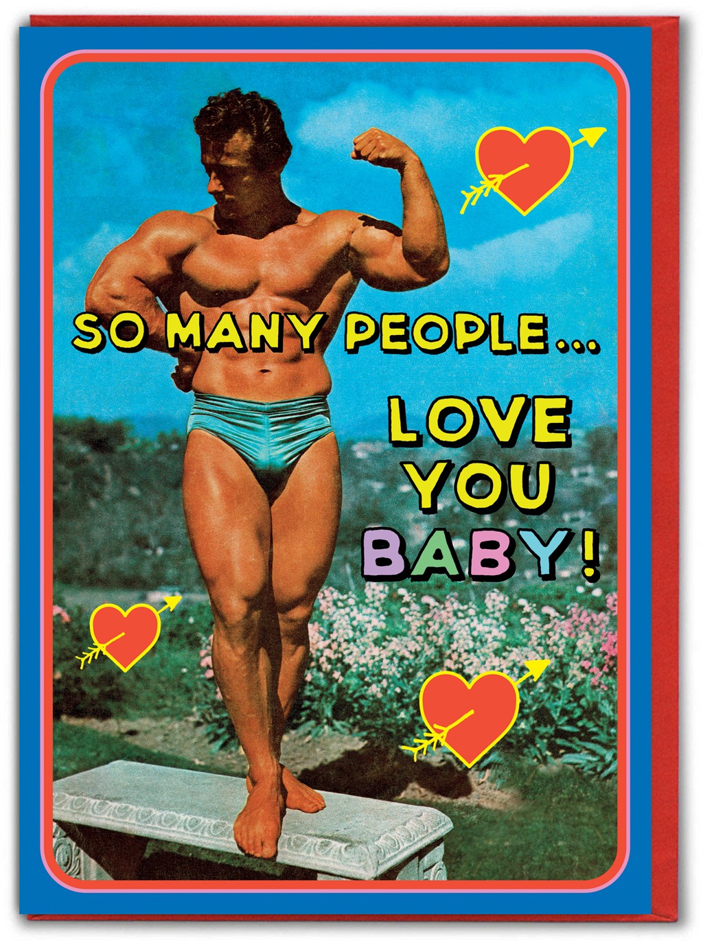 Funny Birthday | Valentines Card Magda Archer Witty Amusing Kitsch Retro Humour