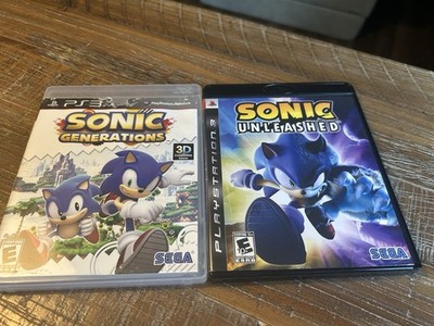 Sonic Unleashed & Generations bundle PlayStation 3 PS3 Tested