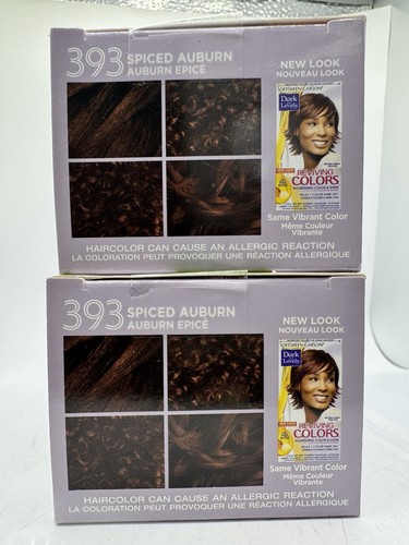 2x SoftSheen Carson Dark & Lovely Reviving Colors #393 SPICY AUBURN Set - Picture 2 of 4