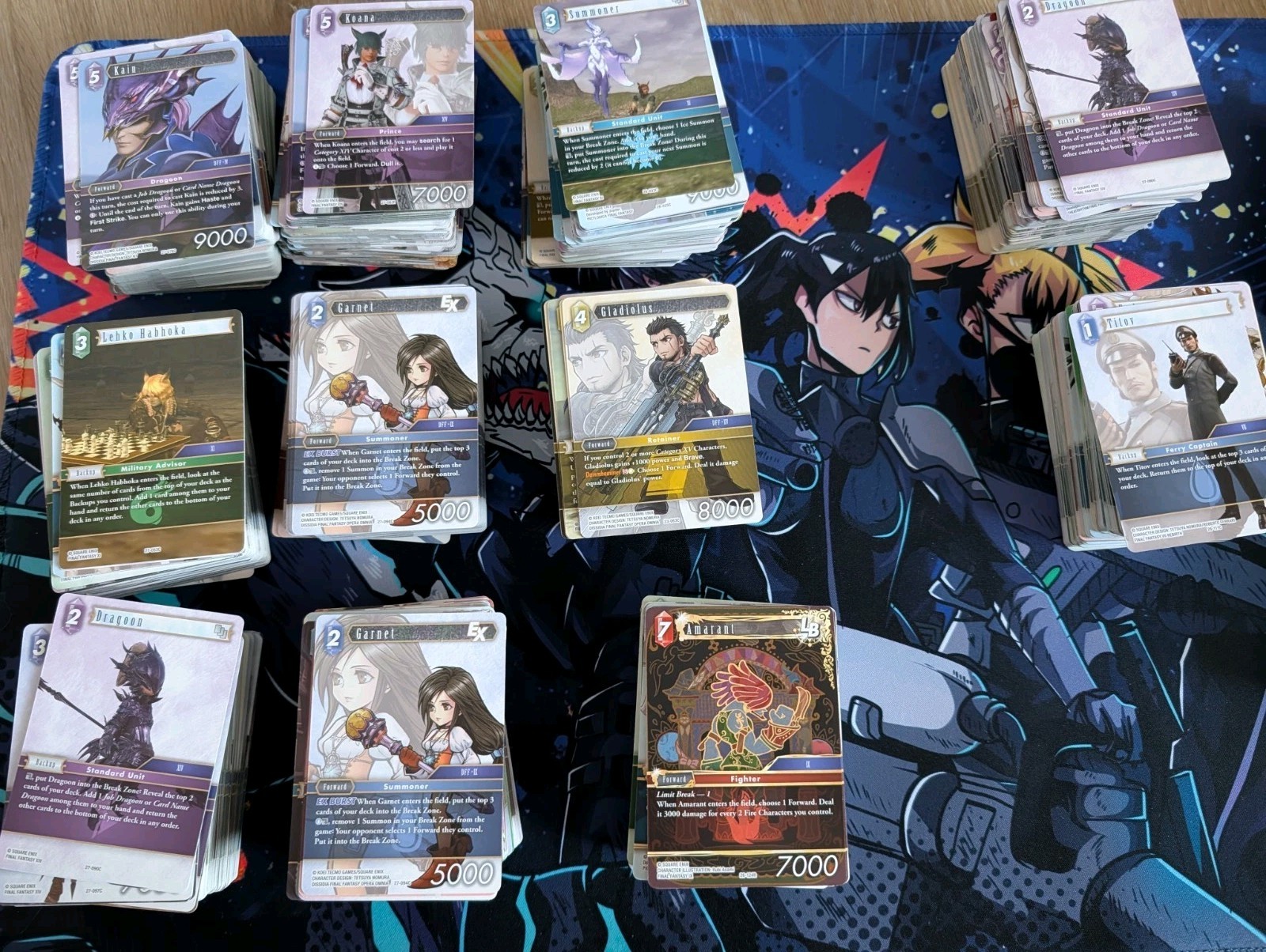 1000+ Final Fantasy Trading Card Game Bulk Lot - English