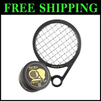 Hair Twist Comb for Black Men - Tennis Racket Design
