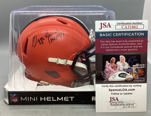 Ozzie Newsome Autographed Signed Cleveland Browns Mini Helmet 