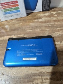 Blue and black Nintendo 3DS LL Japanese Region locked Us Seller-READ Description