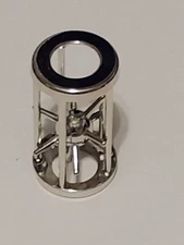 Metal  Satellite In A Cage Puzzle.  Brain Teaser