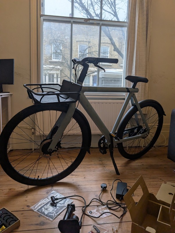 VanMoof S3 – Fixer / Repair Project – Recent Service – Auto Hub Wheel – East LND