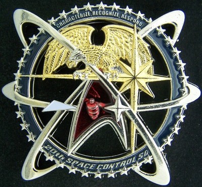 20th Space Control Squadron Commander Challenge Coin