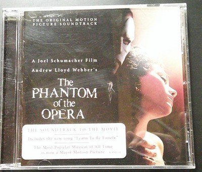 The Phantom of the Opera (2004 Movie Soundtrack -CD) PLAY-TESTED!