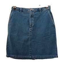 Eddie Bauer Jean Skirt Blue Size 10