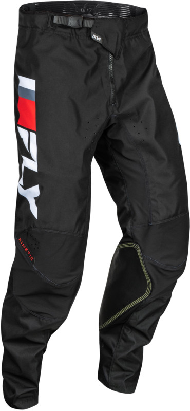 Pantalon FLY RACING Kinetic Prix rouge et gris pour motocross