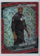 2025 Panini Prizm Choice Red Prizm 20/20 Aaron Glenn #47 1fm1