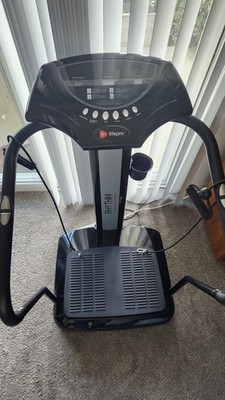 LifePro Rhythm Oscillating Vibration Platform Black w/ Resistance Bands