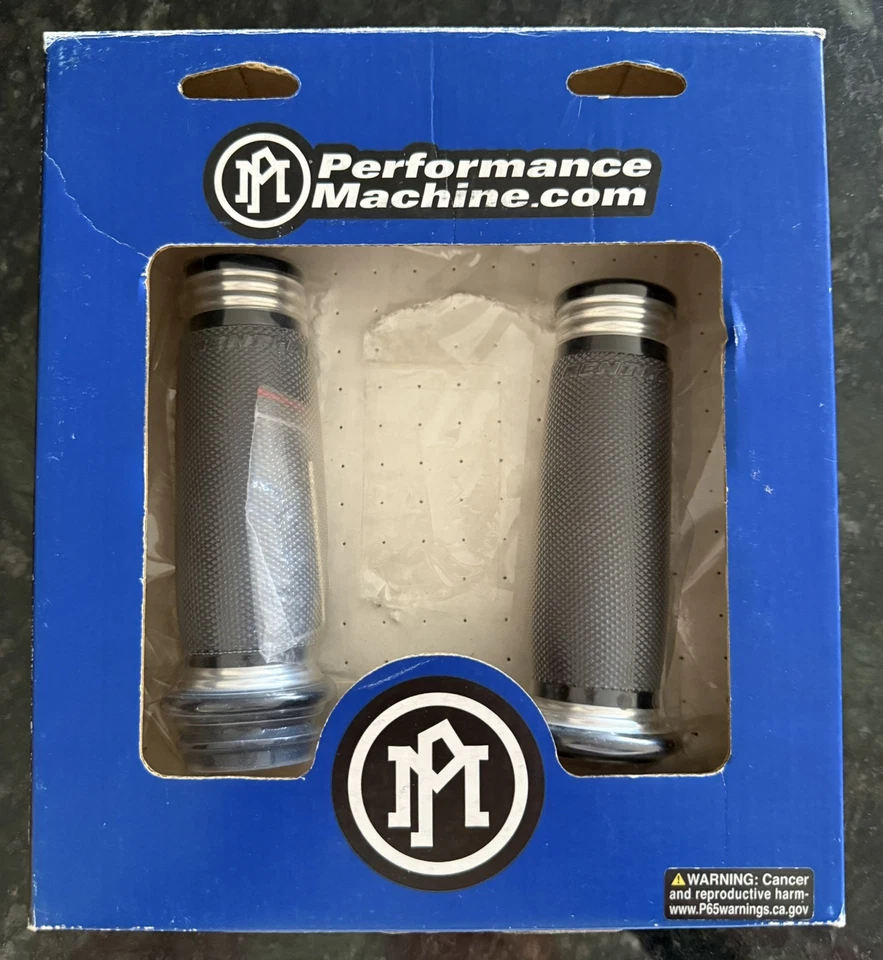 Performance Machine Merc Contract Cut Grip For Harley-Davidson 0063-2057-BM - Image 2 of 4