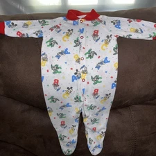 Vintage 1984 Playskool Disney Babies ABC Romper Infant Sz 6-12 Months
