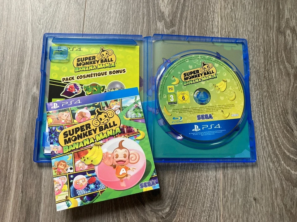 SUPER MONKEY BALL BANANIA MANIA PS4 TBE PAL FR, photo 3 sur 4