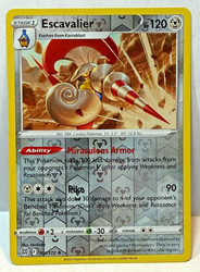 Escavalier 101/172 Brilliant Stars Reverse Holo