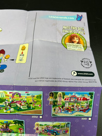 LEGO 30101 - Friends - Mia Skateboarder - Instructions ONLY - 2012