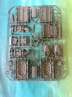 40K Schiff Gelände Türen Kisten Rohre Rogue Trader Kill Team Zone Warhammer Sprue