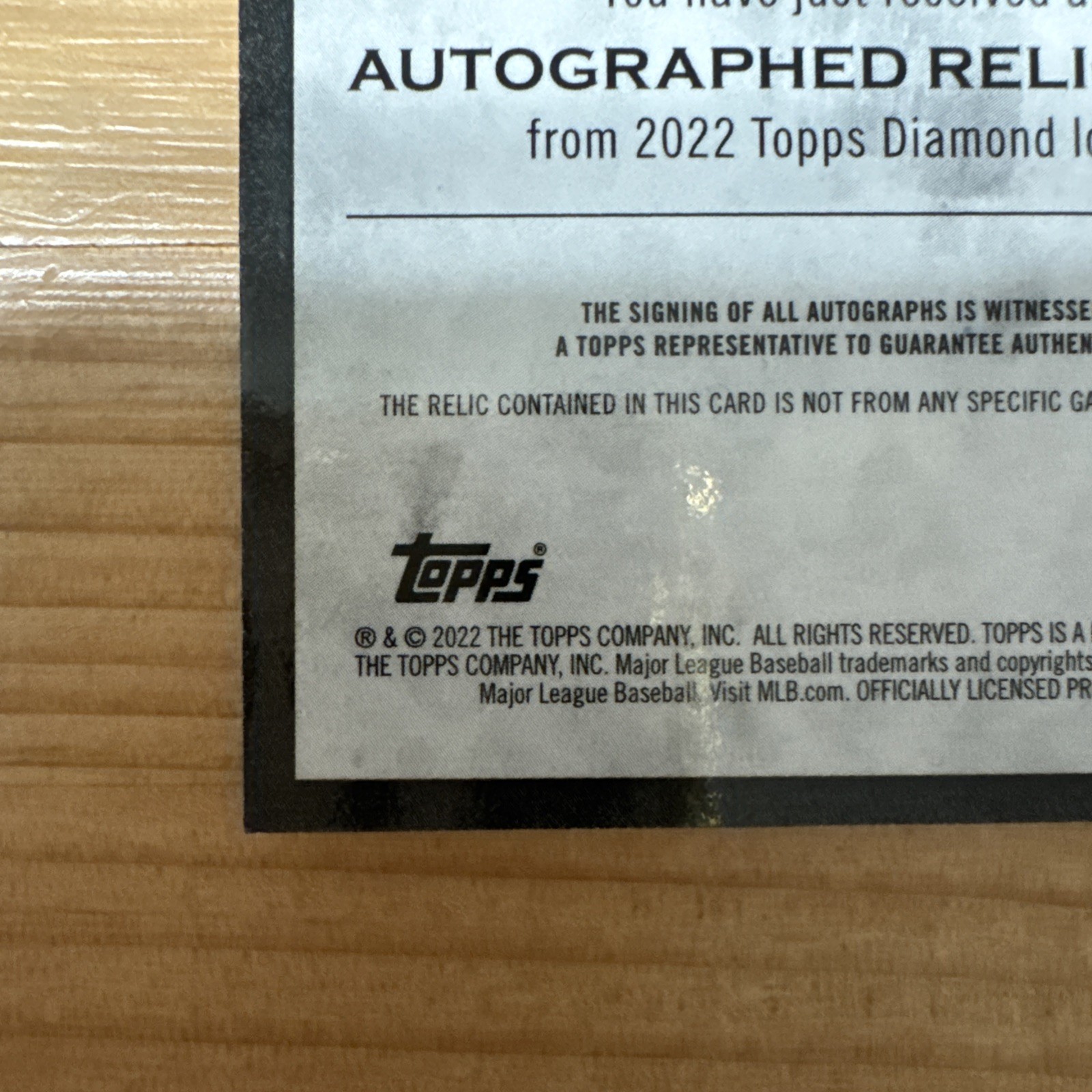 2022 Topps Diamond Icons Mariano Rivera Game Used Patch Auto Red /5  view 9
