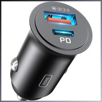 ZigarettenanzüNder USB C Adapter 60W Auto PD QC 3.0 Kfz LadegeräT Verteiler