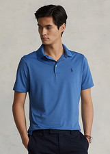 Polo Ralph Lauren Classic Fit Performance Men's Size XL Blue Golf Polo Shirt