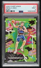2020-21 Panini Court Kings Ruby 146/149 Nikola Jokic #11 PSA 9 MINT 11qd