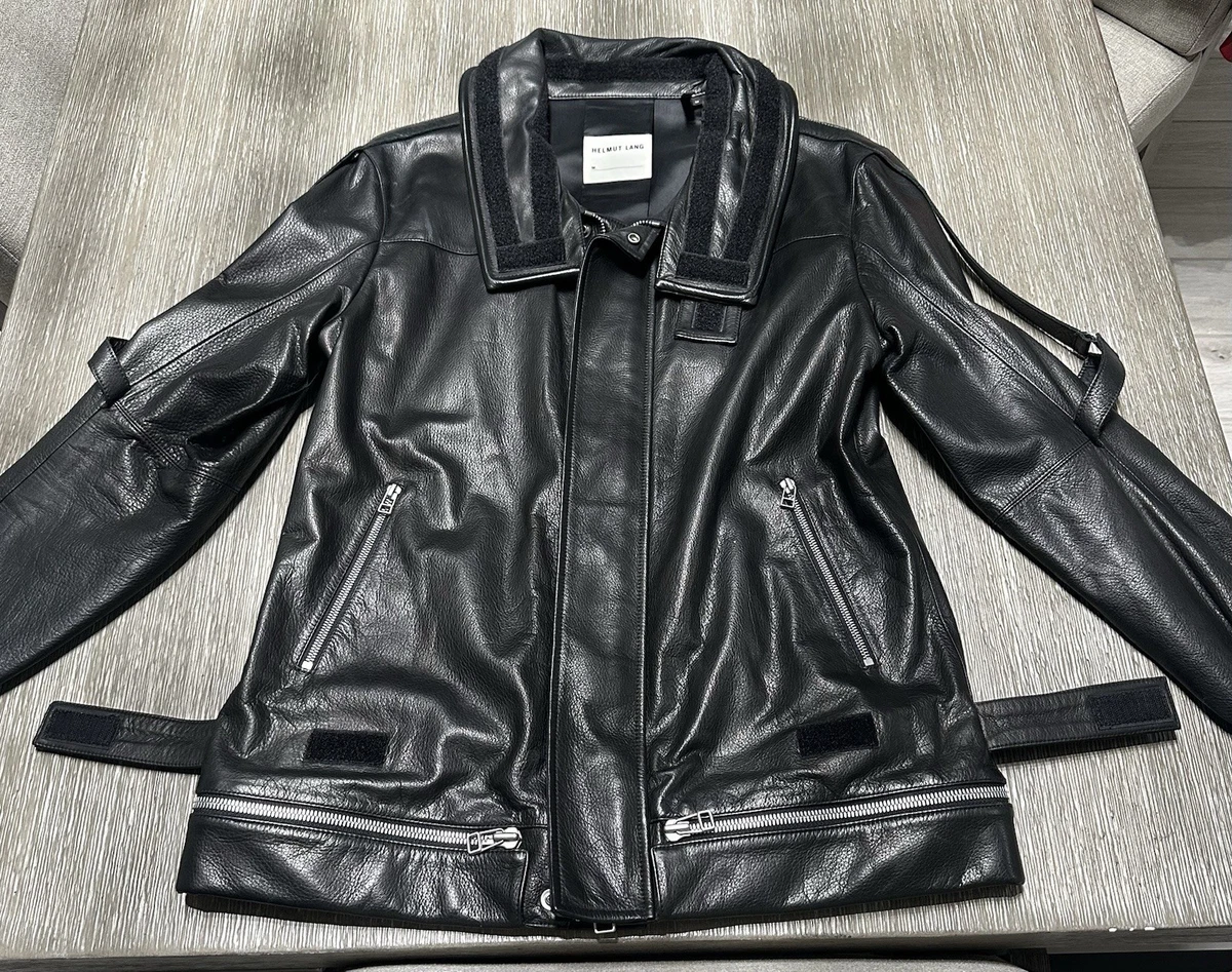HELMUT LANG Coats, Jackets & Vests Leather Outer Shell for Men for