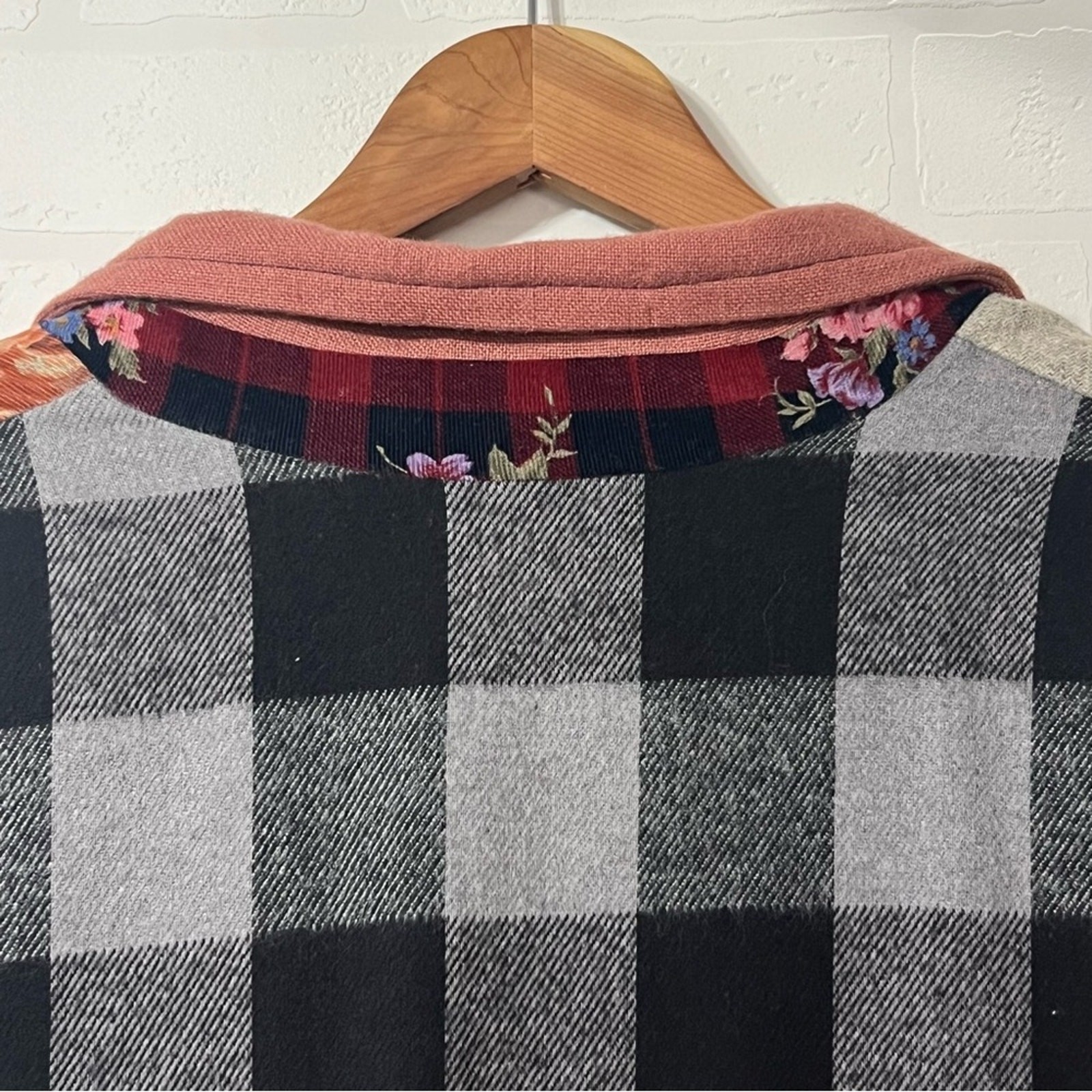 Unique Mixed Media Upcycled Patchwork Whimsical C… - image 10