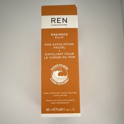 REN Clean Skincare Radiance PHA Exfoliating Facial Scrub Pomegranate 50ml