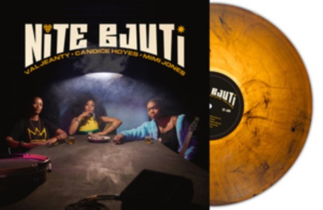 Nite Bjuti - Nite Bjuti (Orange Marble Vinyl) - Image 2