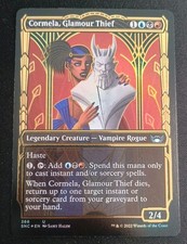 MTG New Capenna - Cormela, Glamour Thief - Gilded Foil Showcase 